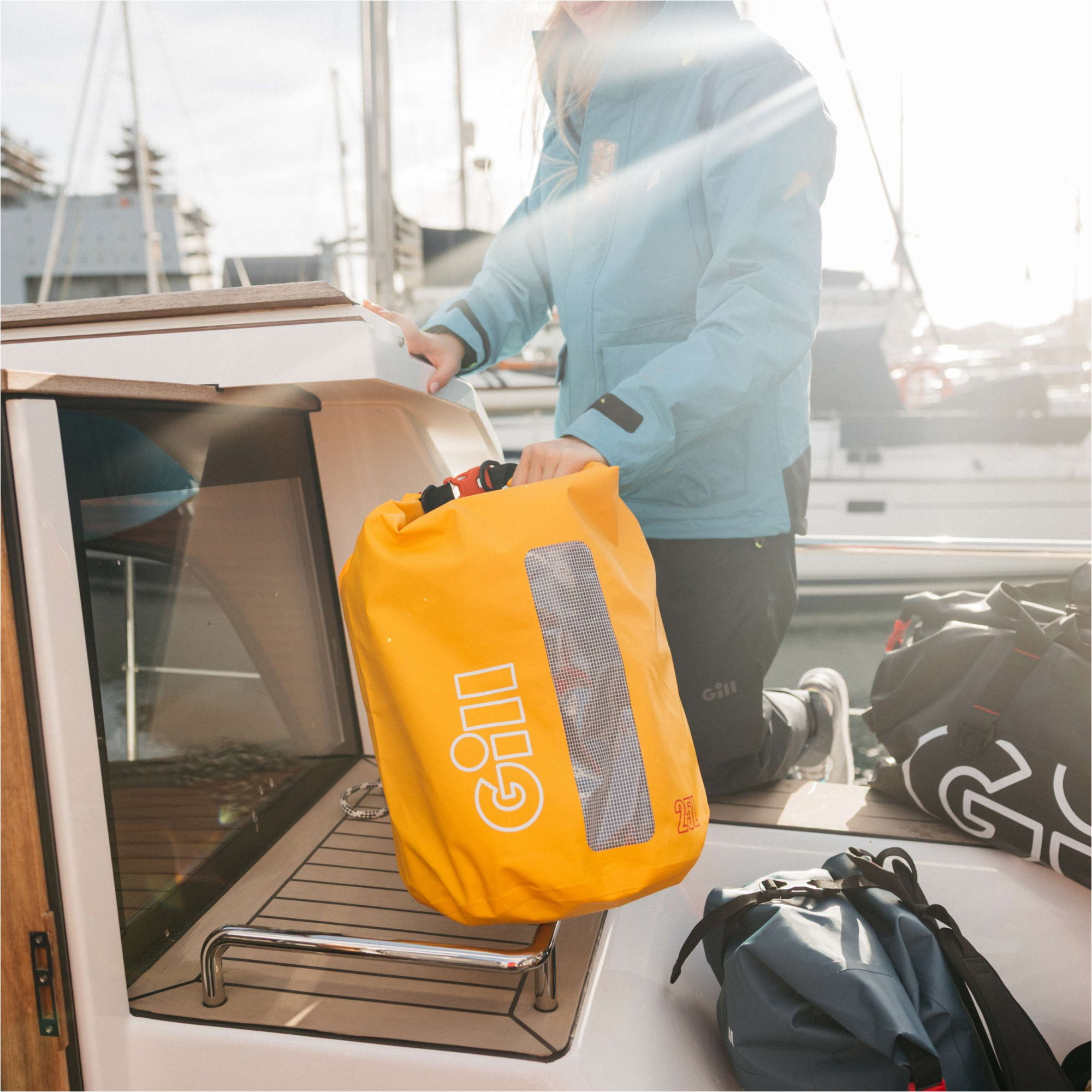 2026 Gill Voyager Dry Taske 25L L108 - Goldfusion